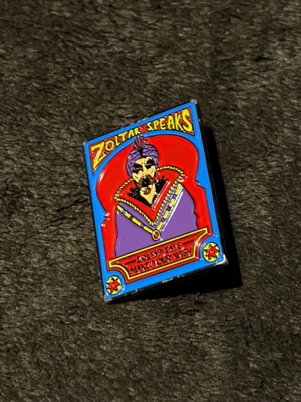 Zoltar Speaks Metal Enamel Pin